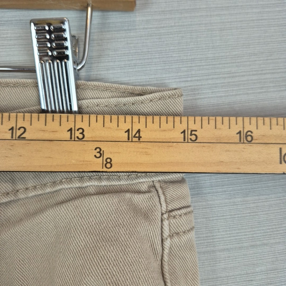 Levi's 502 Jeans Mens 29x30 Khaki Denim Taper Fit Light Wash Mid Rise Pockets - Picture 9 of 16